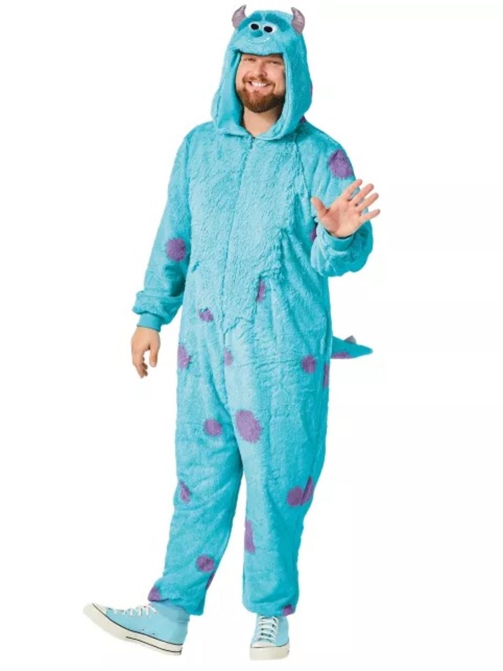 Adult Monsters Inc Sully Hooded Costume